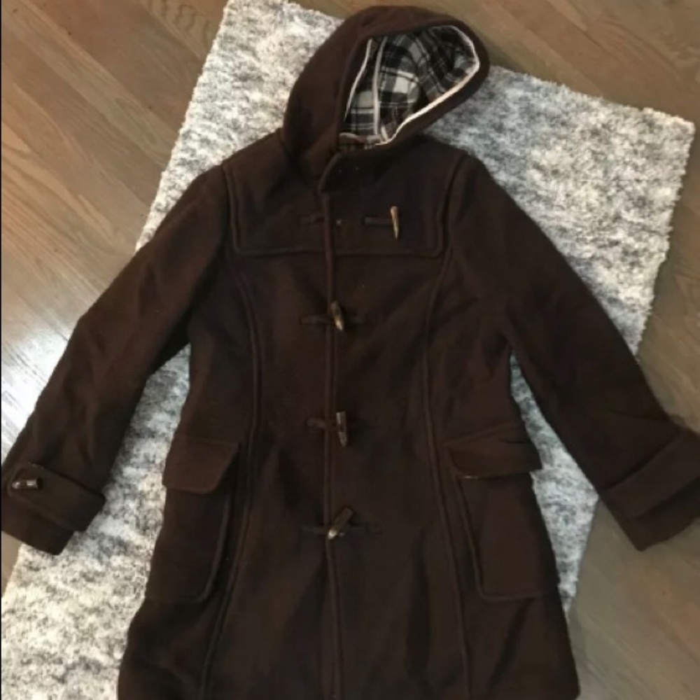 Old Navy Peacoat, Brown, Size Medium